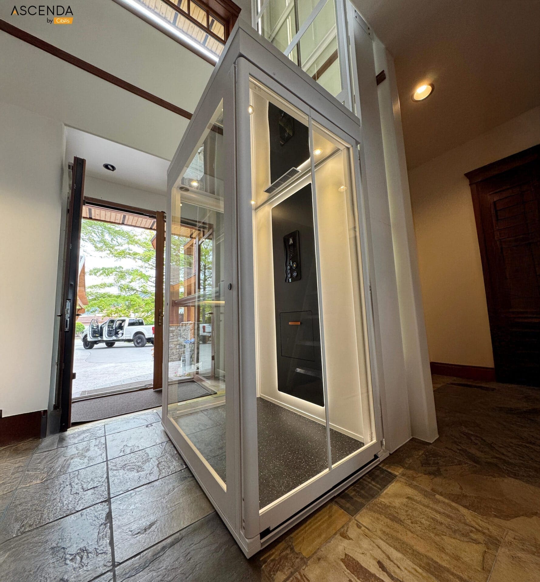 Ascenda XL ลิฟท์วีลแชร์ ลิฟต์ขนาดใหญ่ Home elevator2
